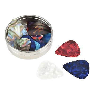 Celluloid Plectrums Colourful Guitar Picks for Bass Electric Acoustic