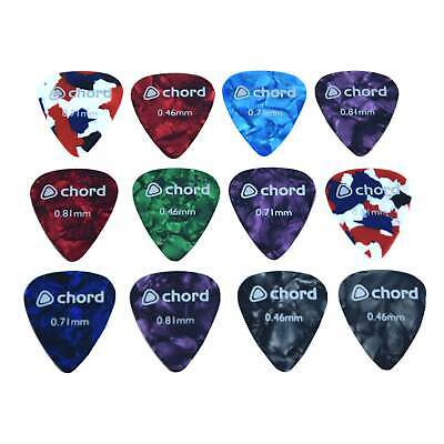 Celluloid Plectrums Colourful Guitar Picks for Bass Electric Acoustic