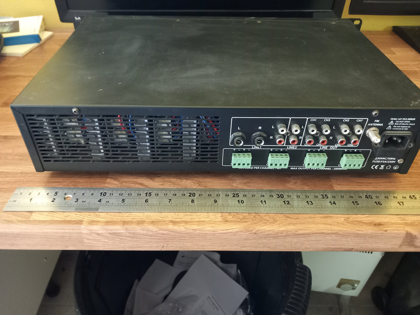 USED Reconditioned 4 zone Background PA System