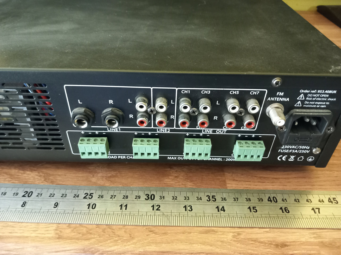 USED Reconditioned 4 zone Background PA System