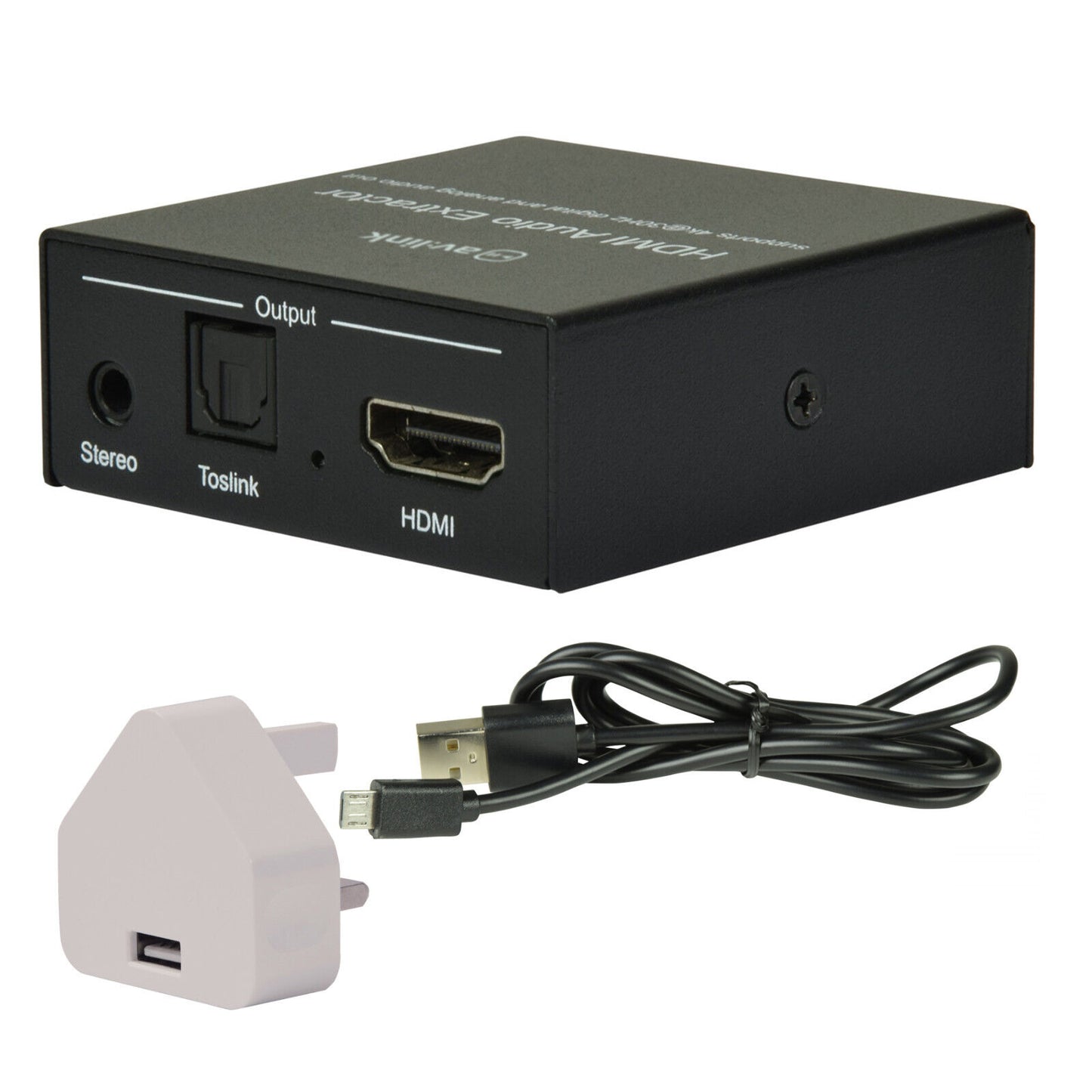 HDMI Audio Extractor 4K Audio Signal Splitter Splits the audio form a