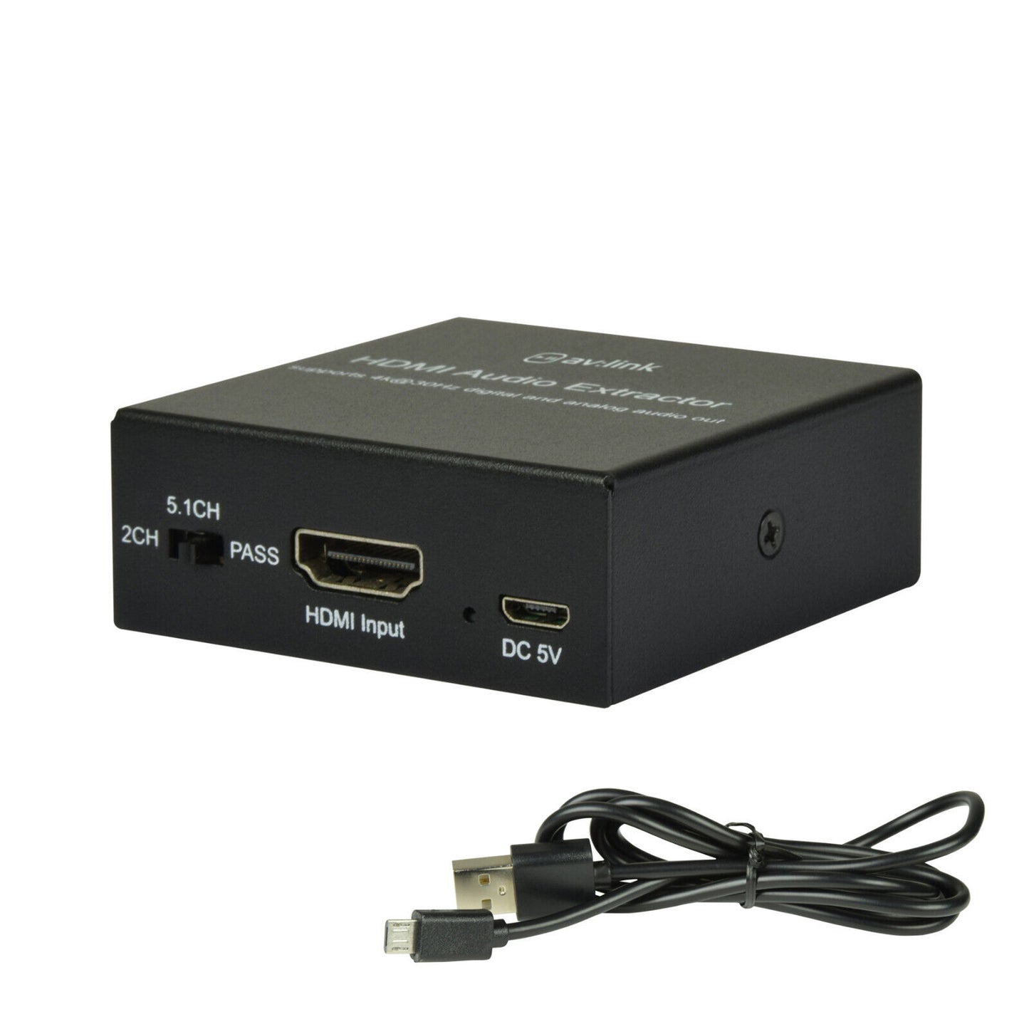 HDMI Audio Extractor 4K Audio Signal Splitter Splits the audio form a
