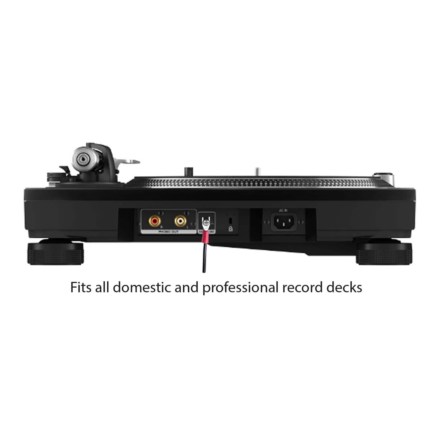 Turntable Earth Ground Wire Record Deck Metre Cable Lead Humming Hum 1