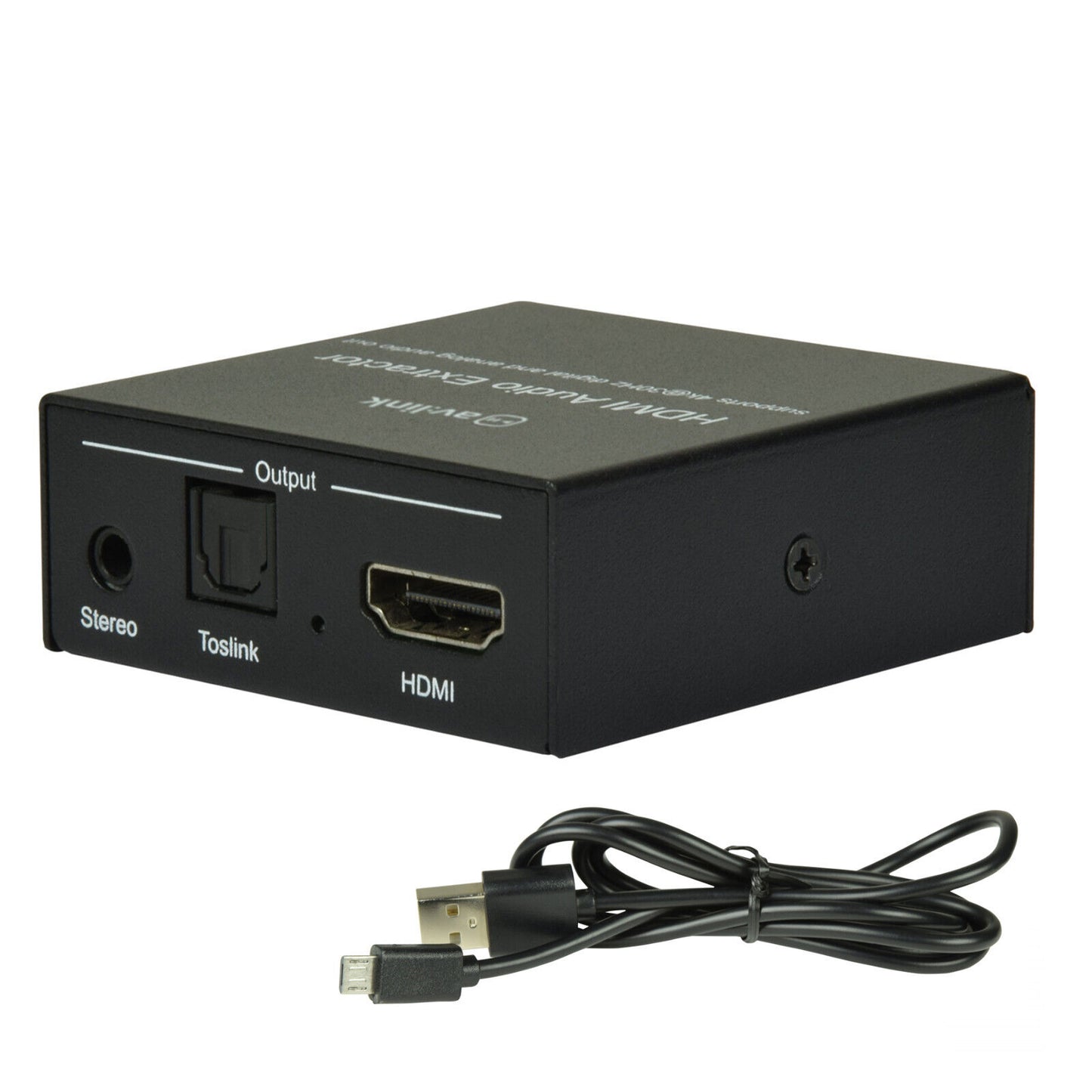 HDMI Audio Extractor 4K Audio Signal Splitter Splits the audio form a