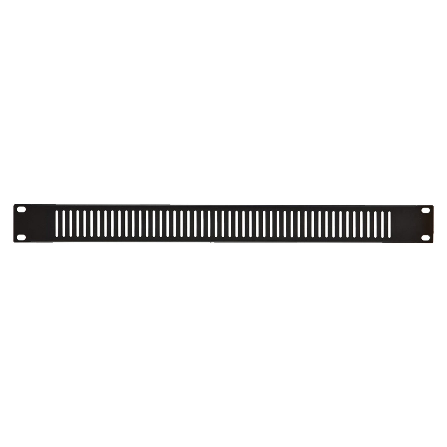 Blank Vented Rack Blanking Panels Solid Black 19 Inch 19" 1U and 4U