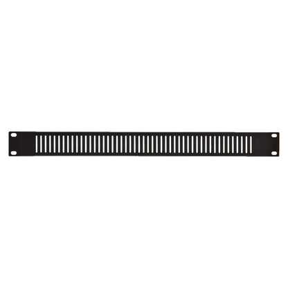 Blank Vented Rack Blanking Panels Solid Black 19 Inch 19" 1U and 4U