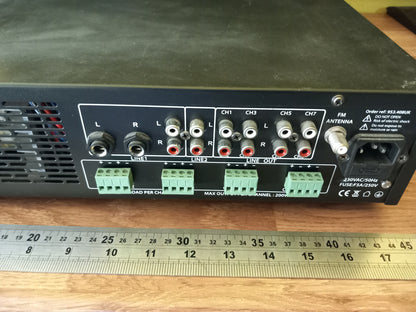USED Reconditioned 4 zone Background PA System