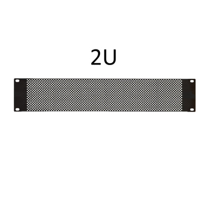 Perforated Rack Mount Data Cabinet Flight Case Mesh Vented Blanking Pl