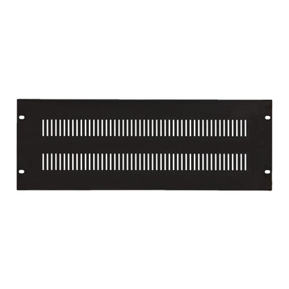 Blank Vented Rack Blanking Panels Solid Black 19 Inch 19" 1U and 4U