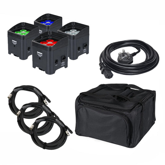 4x Wireless Uplighter Kit