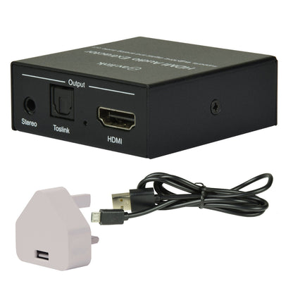 HDMI Audio Extractor 4K Audio Signal Splitter Splits the audio form a
