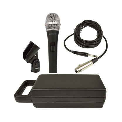 Vocal Microphone with Case, Clip and Cable