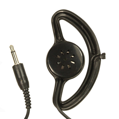 Professional Mono Earpiece with Large Cup Clip and 3.5mm Jack Plug Pack of 10