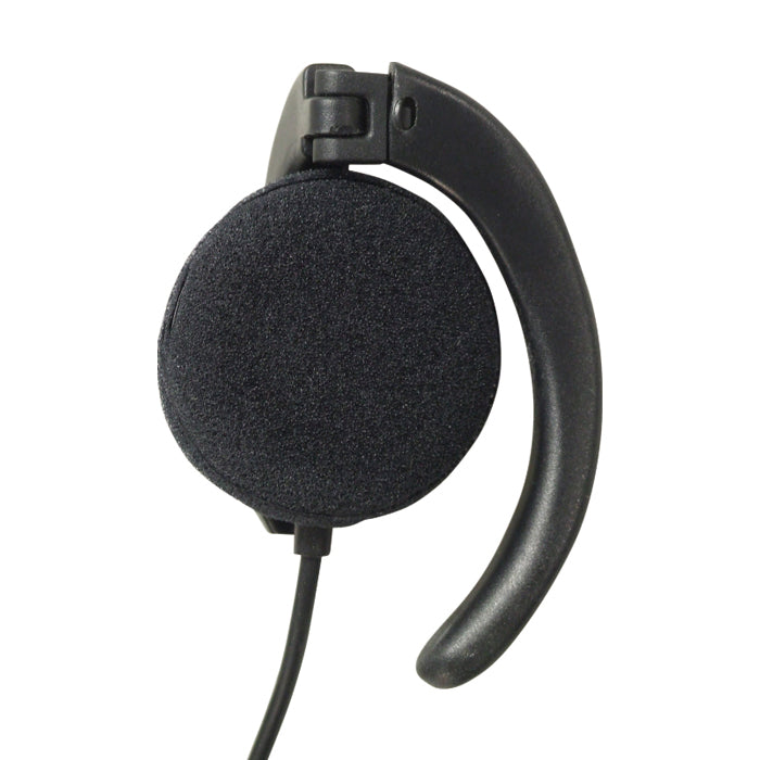 Professional Mono Earpiece with Large Clip and 3.5mm Jack Plug Pack of 10