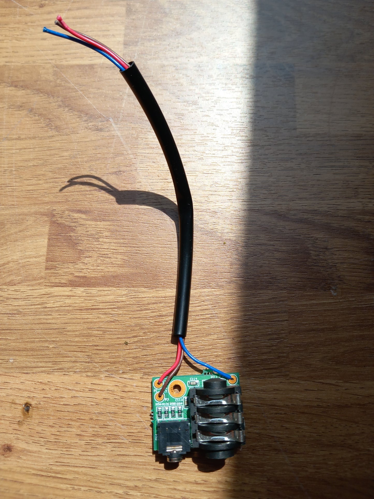 Allen and Heath Xone 23C Headphone socket PCB assembly