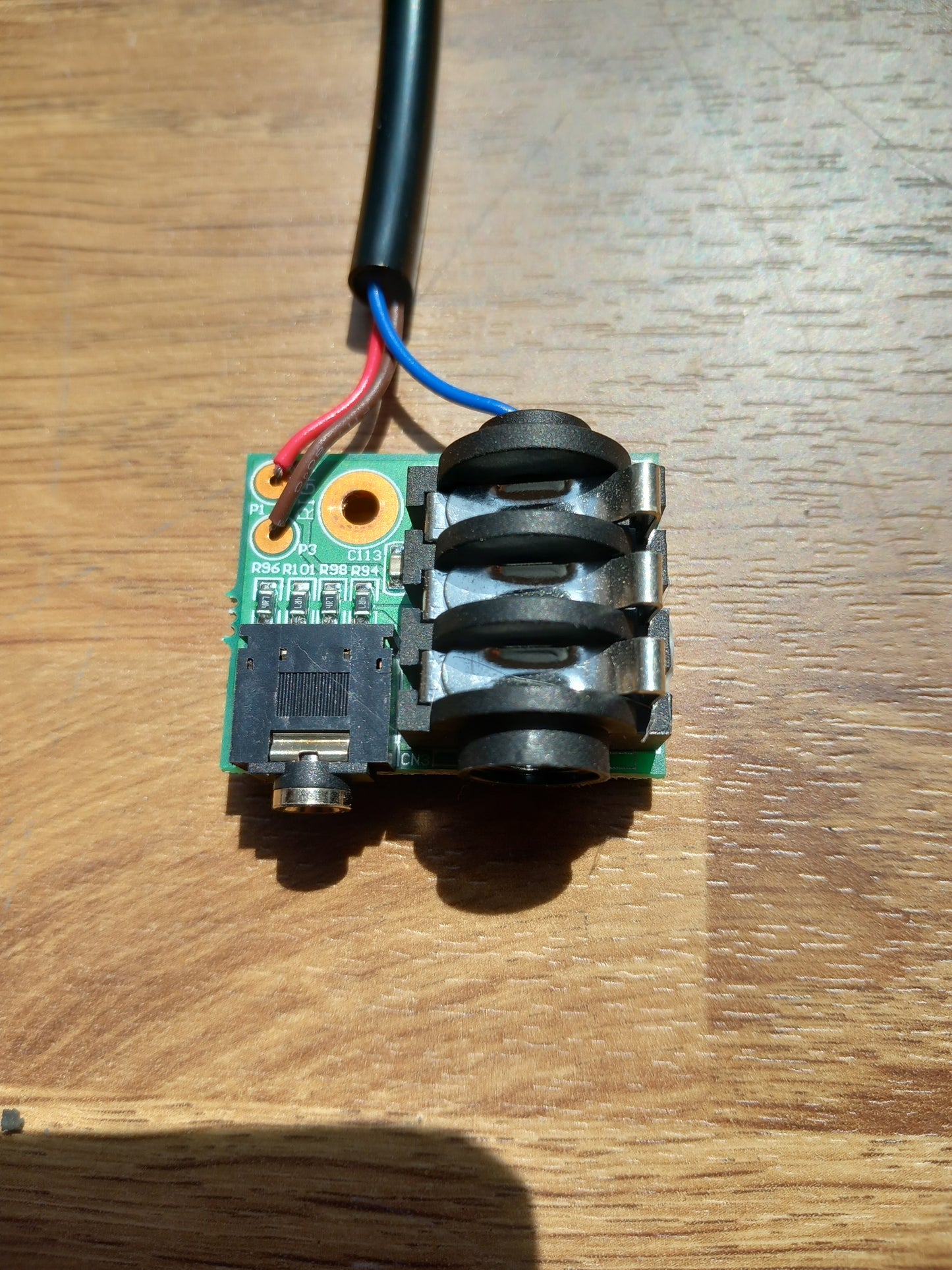 Allen and Heath Xone 23C Headphone socket PCB assembly