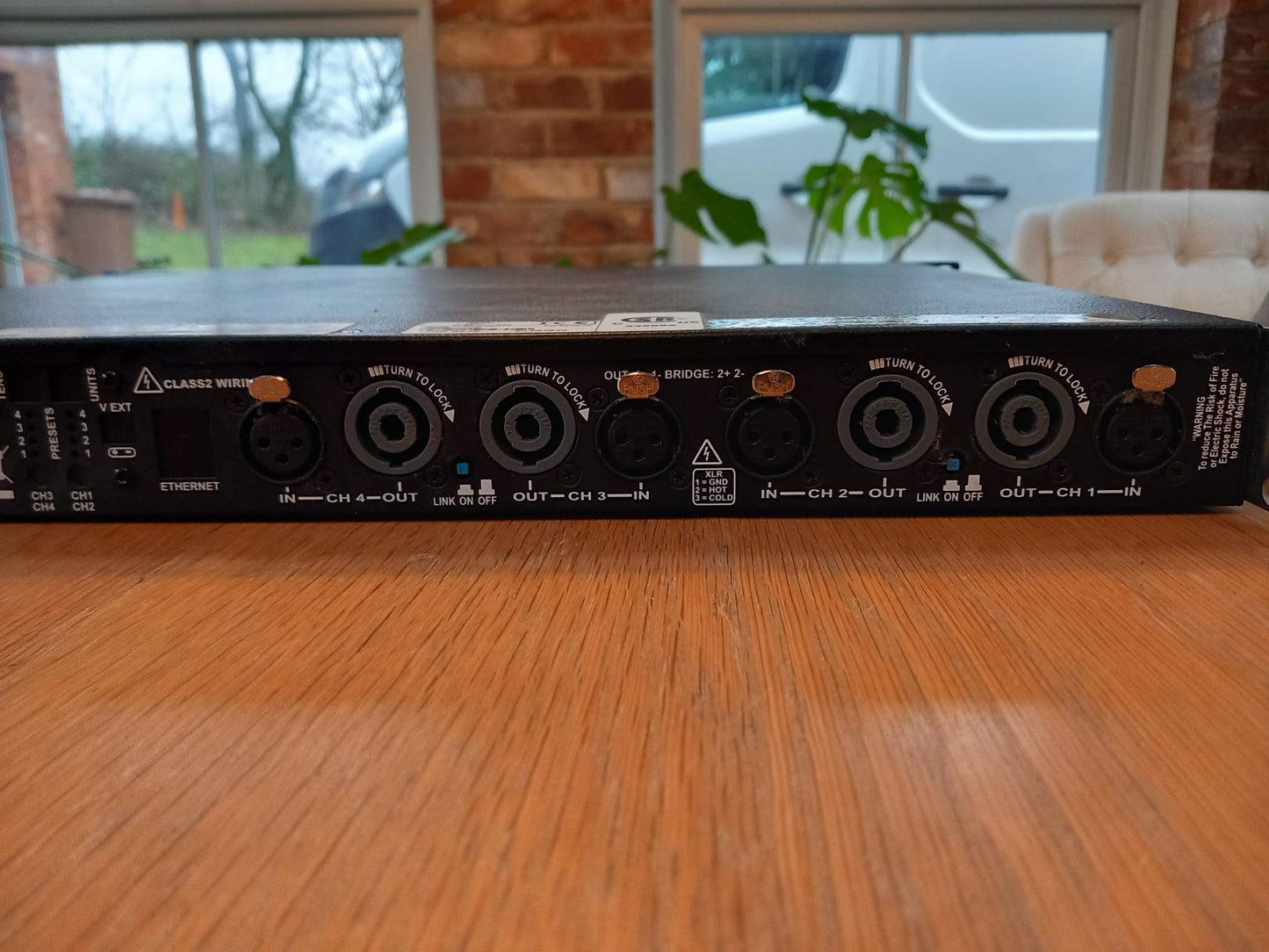 USED Powersoft Amplifier M28Q 2,800 Watt Digital Class D Touring Amplifier