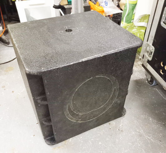 USED Turbosound Milan M15B 2,200 Watt 15 inch Active Bass Bin on Wheels