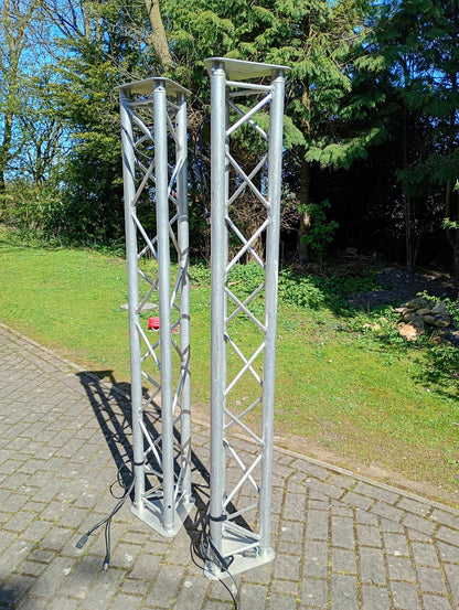USED 2M Trilite Truss Plynths x2